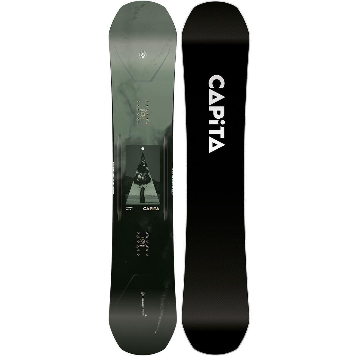 Capita Super DOA Snowboard - 2025 One Color, 161cm wide