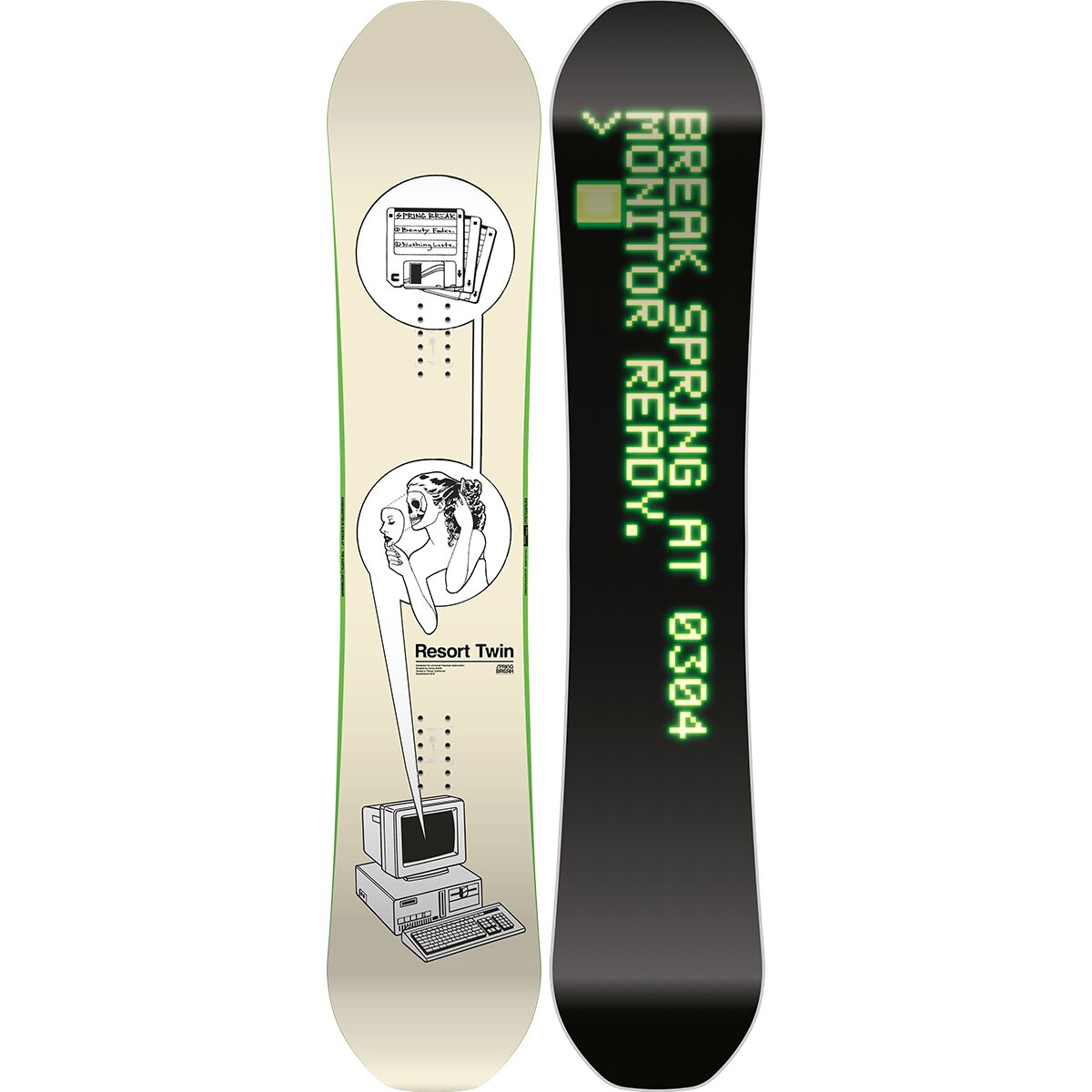 Image of Capita Spring Break Resort Twin Snowboard - 2026 Misc, 158cm