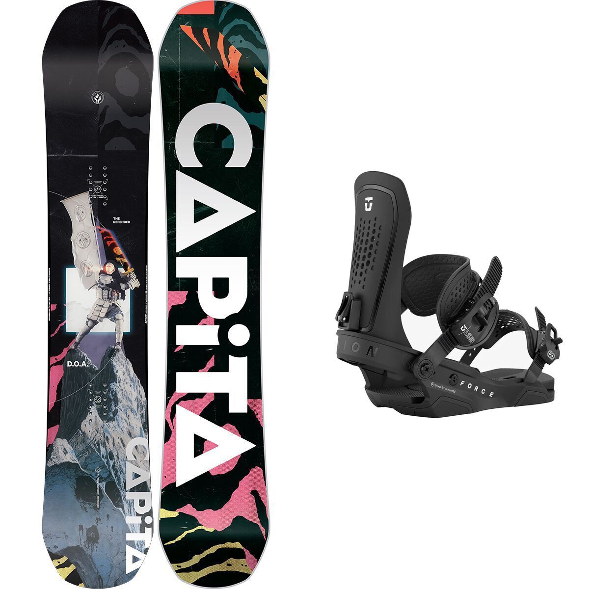 Capita D.O.A.Snowboard + Union Force Binding   2026