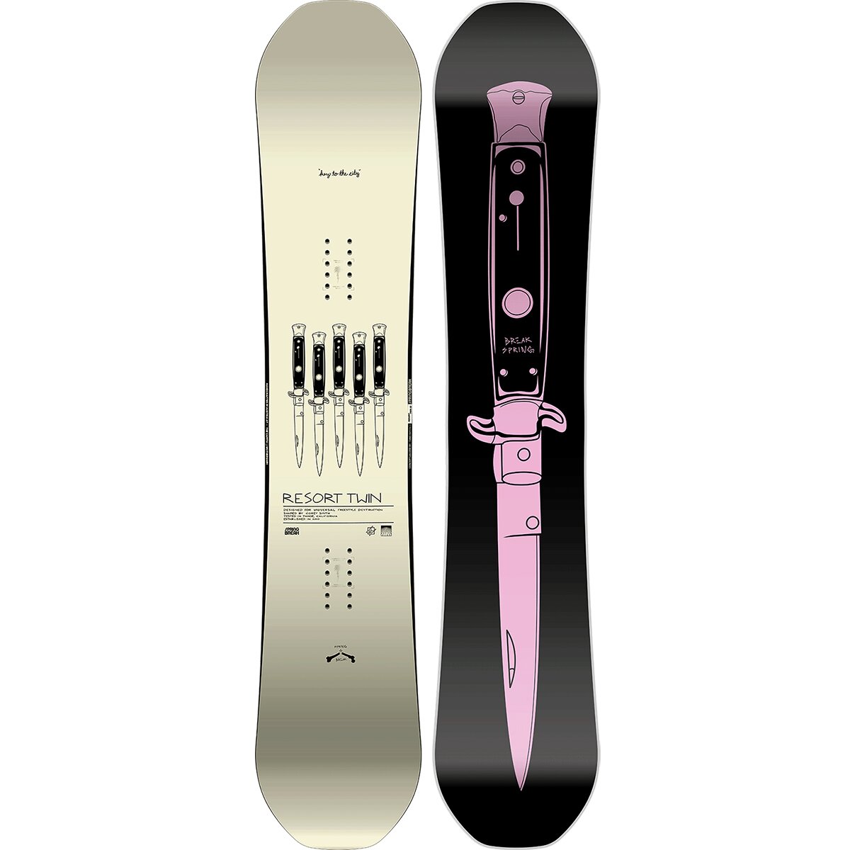Image of Capita SB Resort Twin Snowboard - 2027 One Color, 154cm