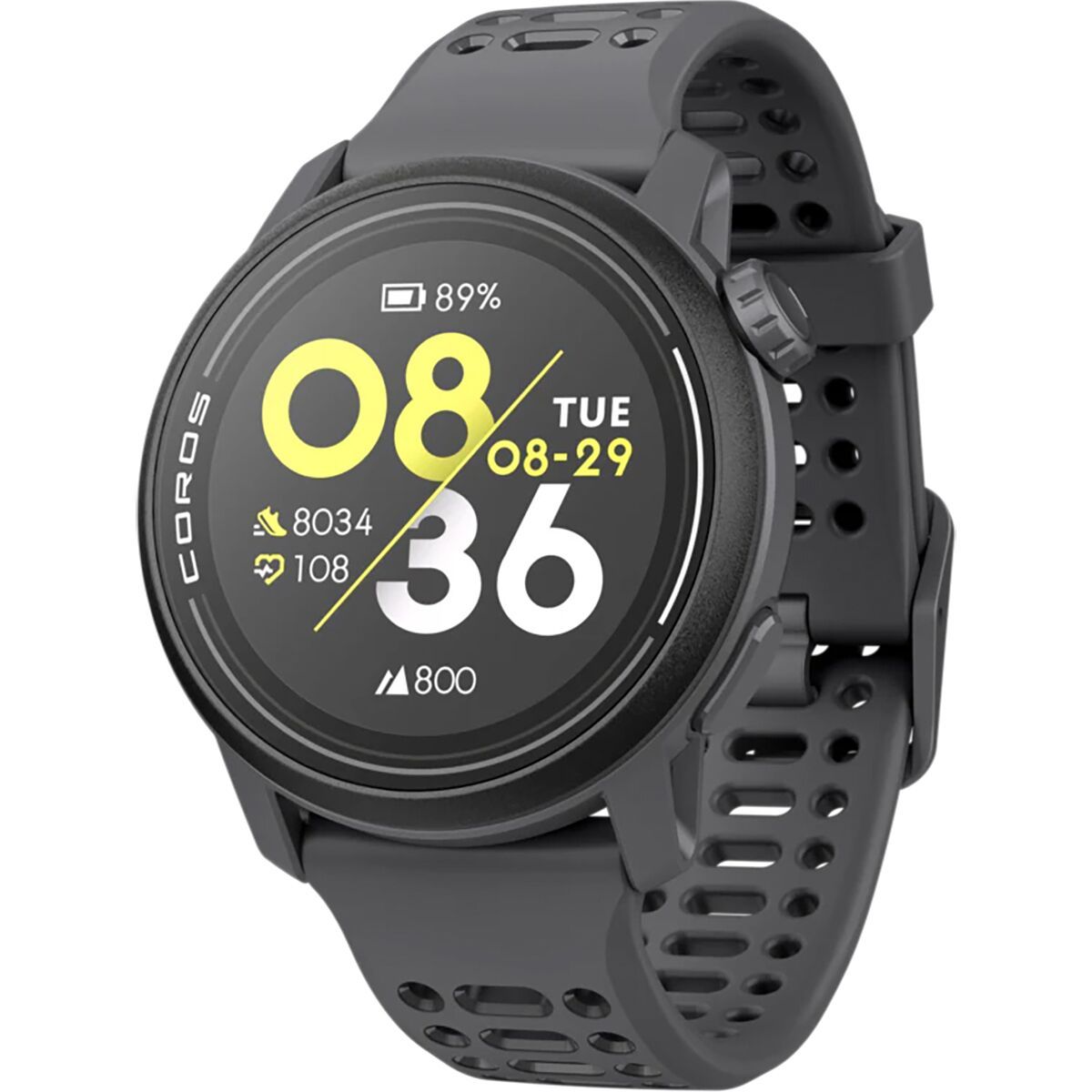 Image of COROS PACE 3 GPS Sport Watch Black/Silicone Band, One Size