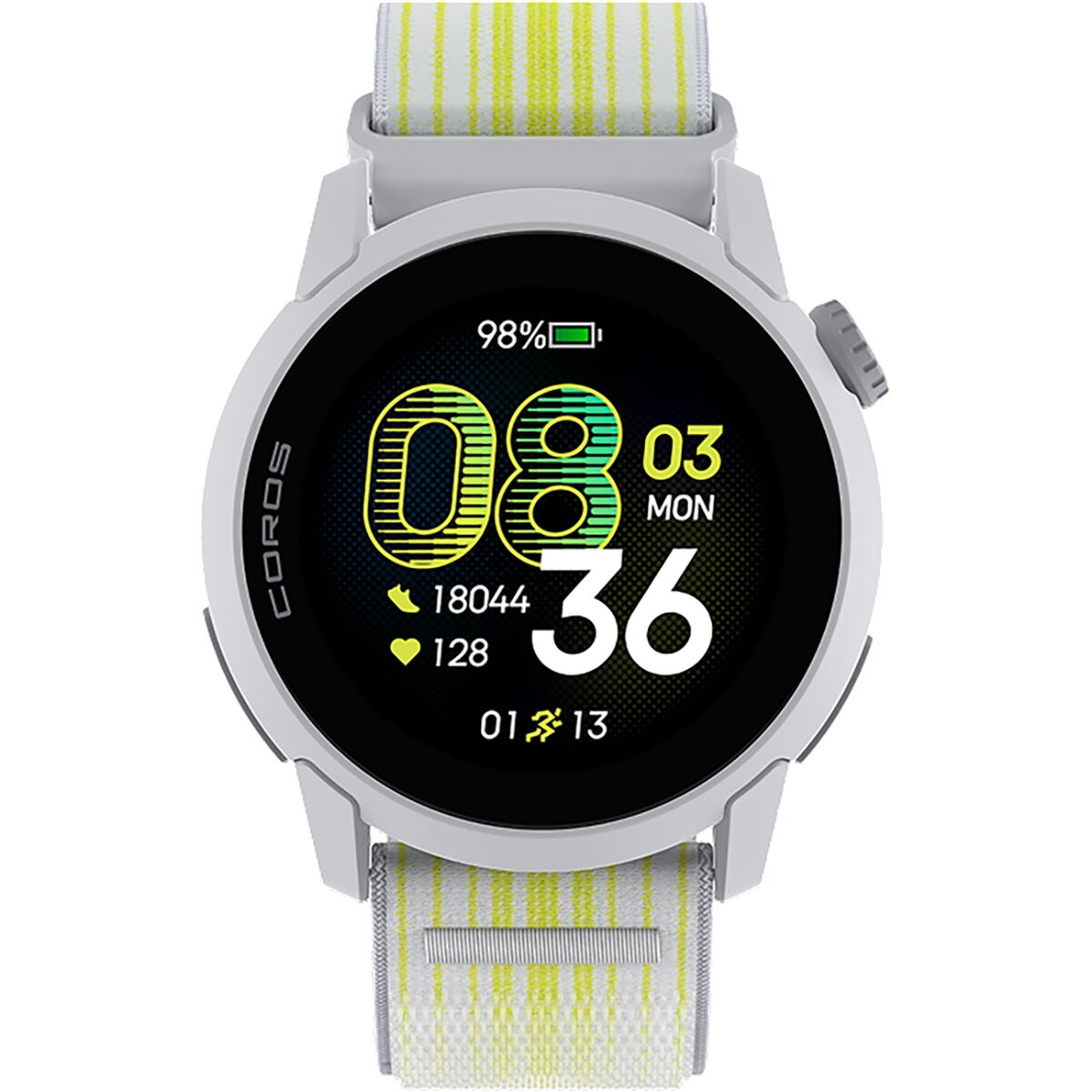 Image of COROS PACE 4 GPS Sport Watch White w/ Nylon Band, One Size