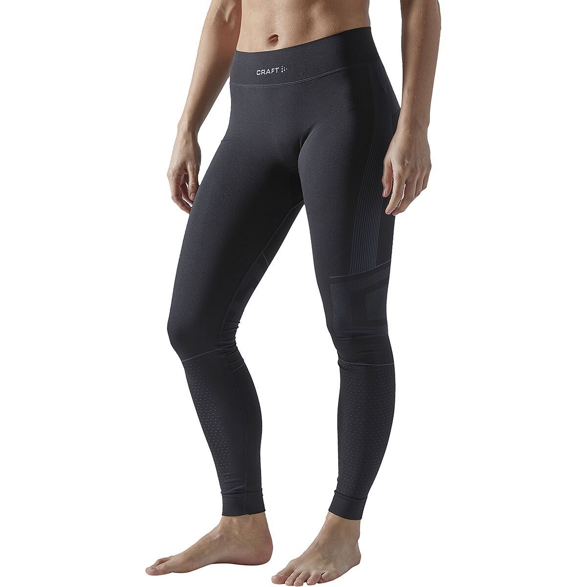 Image of Craft Active Intensity Pant - Women's Black/Asphalt, L