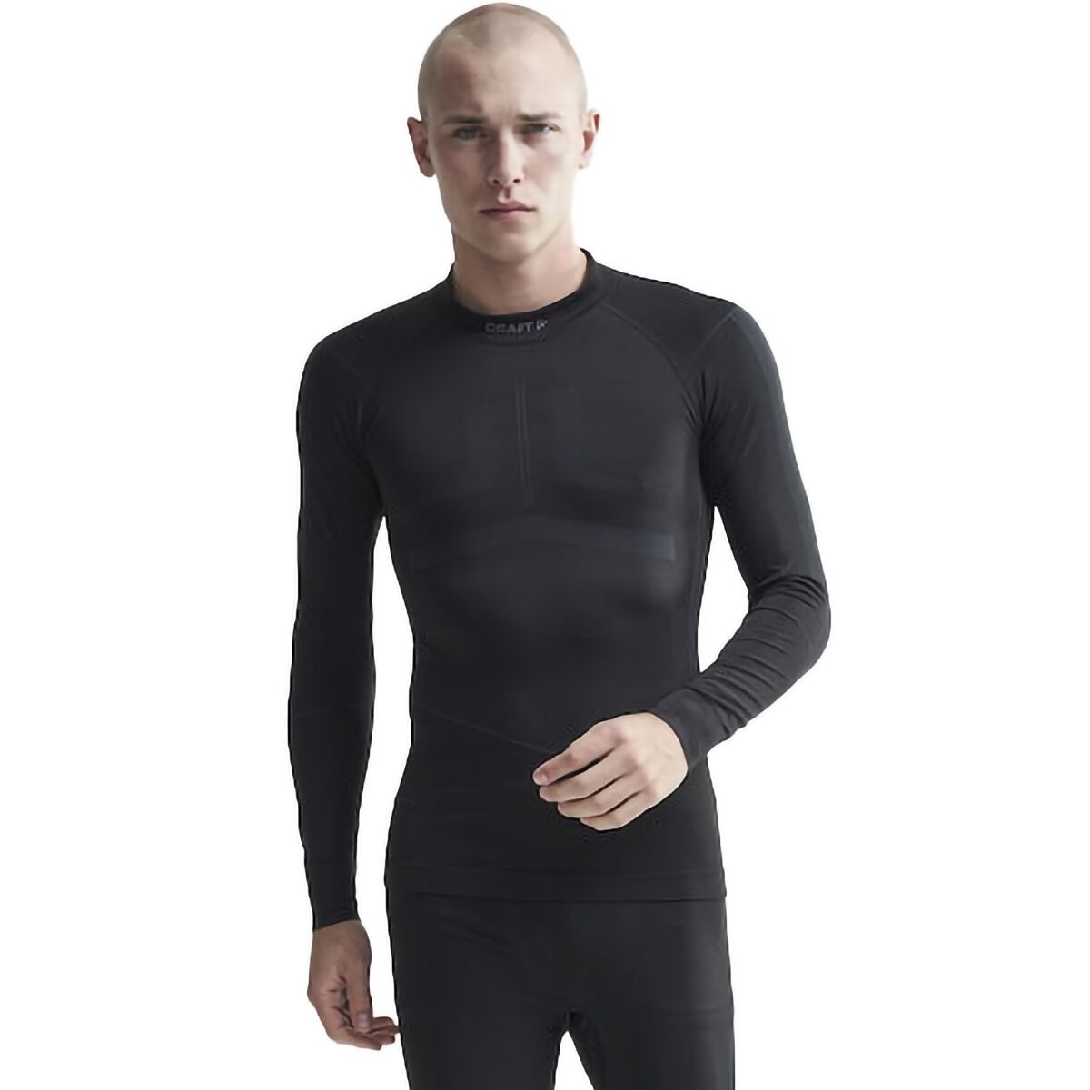 Craft Craft Active Intensity Crew Neck Top - Men's Black/Asphalt, S