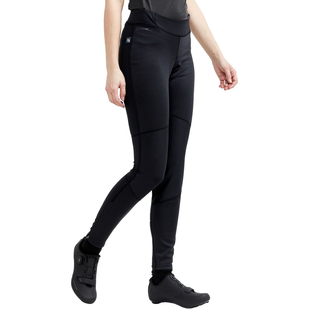 Craft Core Bike Subz Wind Tights - Women's Black/Black, S