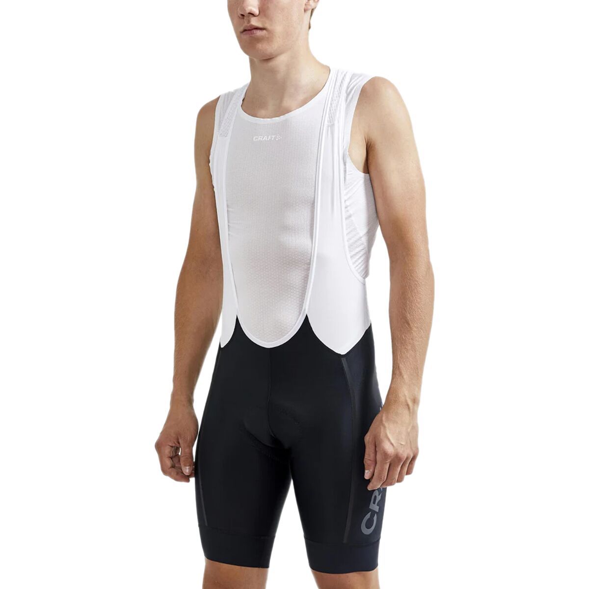Craft Adv Endur Bib Short - Men's Black/White, XL