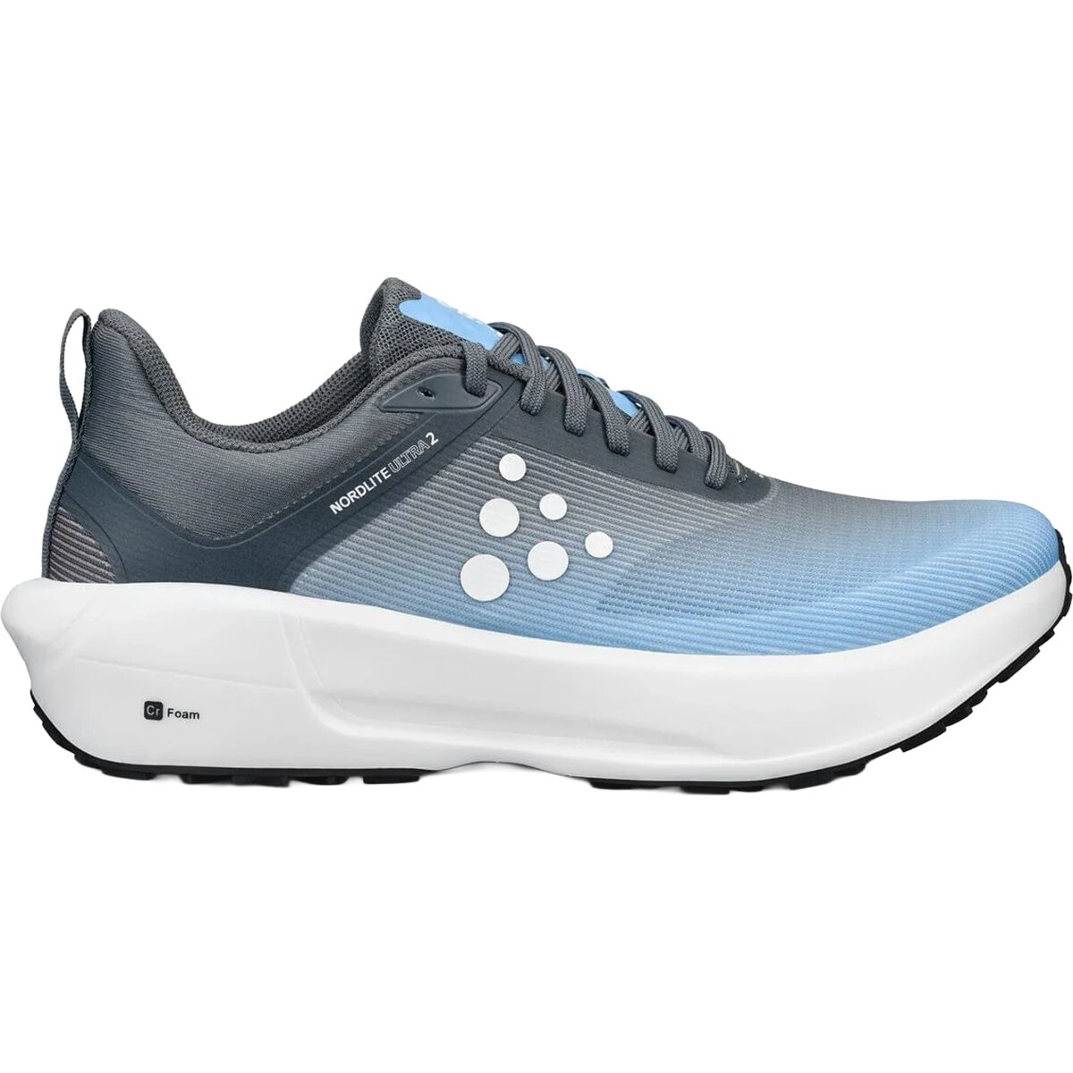 Image of Craft Nordlite Ultra 2 Running Shoe - Men's Pebble/Contrast Blue, 11.0
