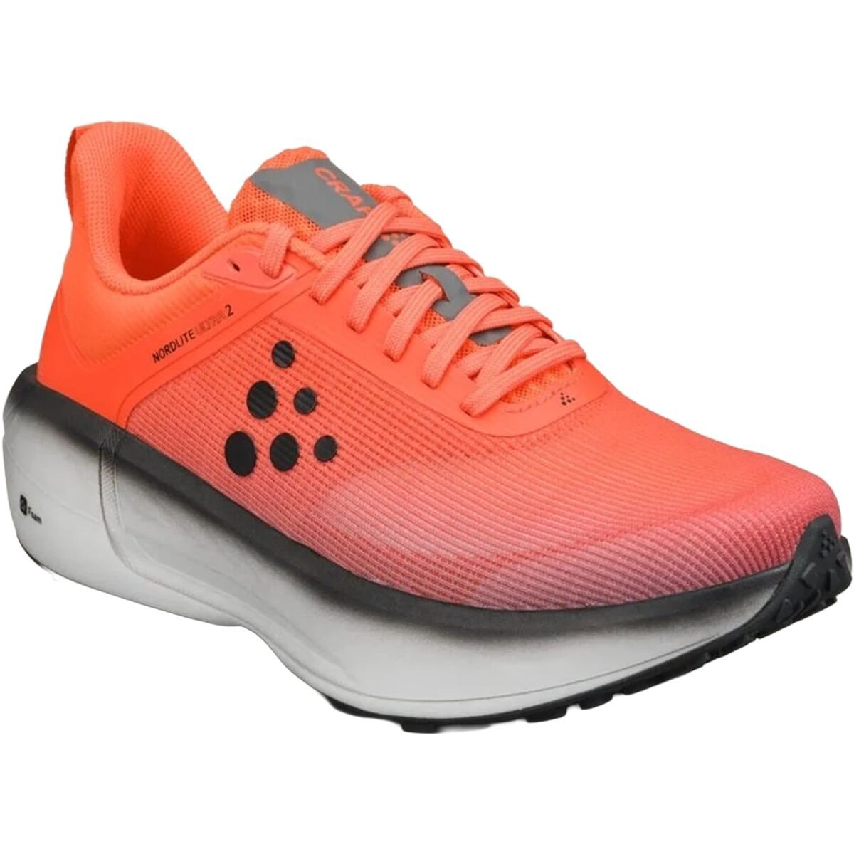 Image of Craft Nordlite Ultra 2 Running Shoe - Men's Shock/Grey, 11.0