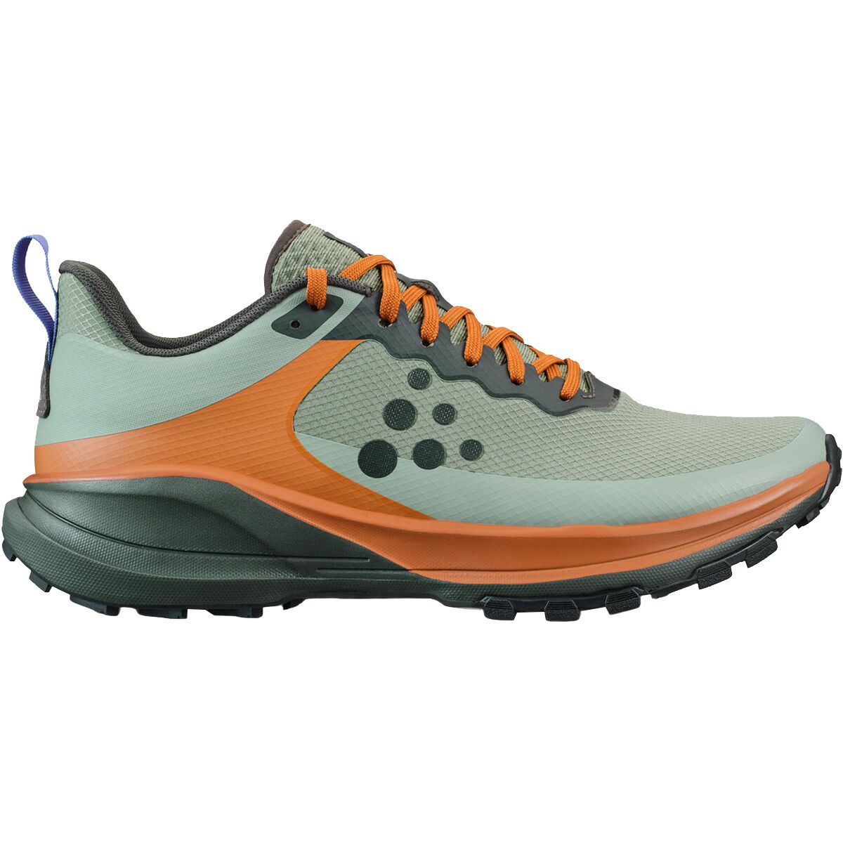 Image of Craft Pure Trail X Running Shoe - Men's Thyme/Roots, 9.0