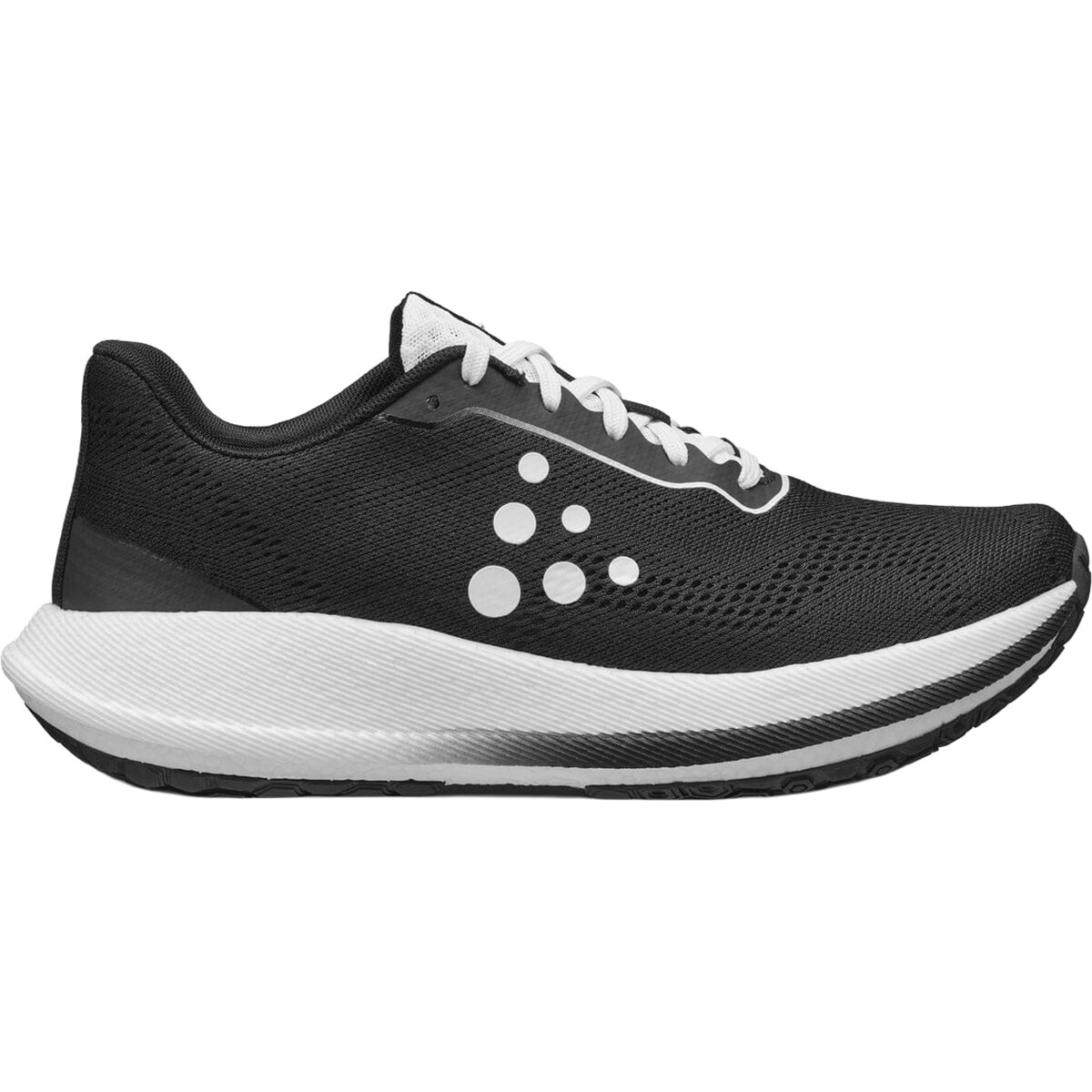Image of Craft Pacer 2 Running Shoe - Men's Black/White, 10.5