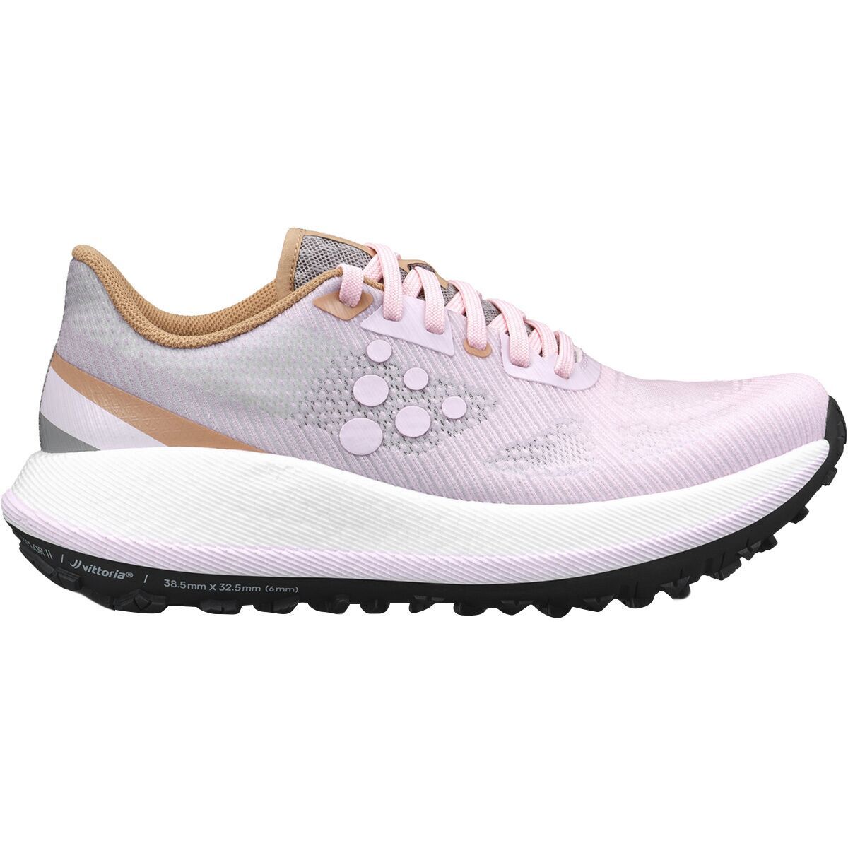 Image of Craft Xplor 2 Trail Running Shoe - Women's Trace/Contrast Pink, 8.5