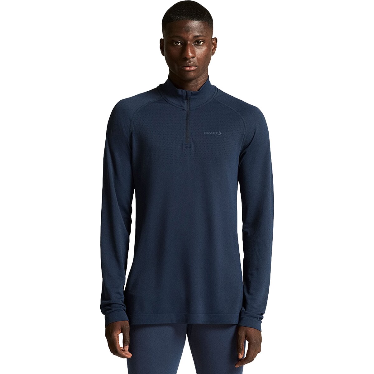 Image of Craft Active Comfort 2 Half-Zip Baselayer - Men's Blaze, XXL