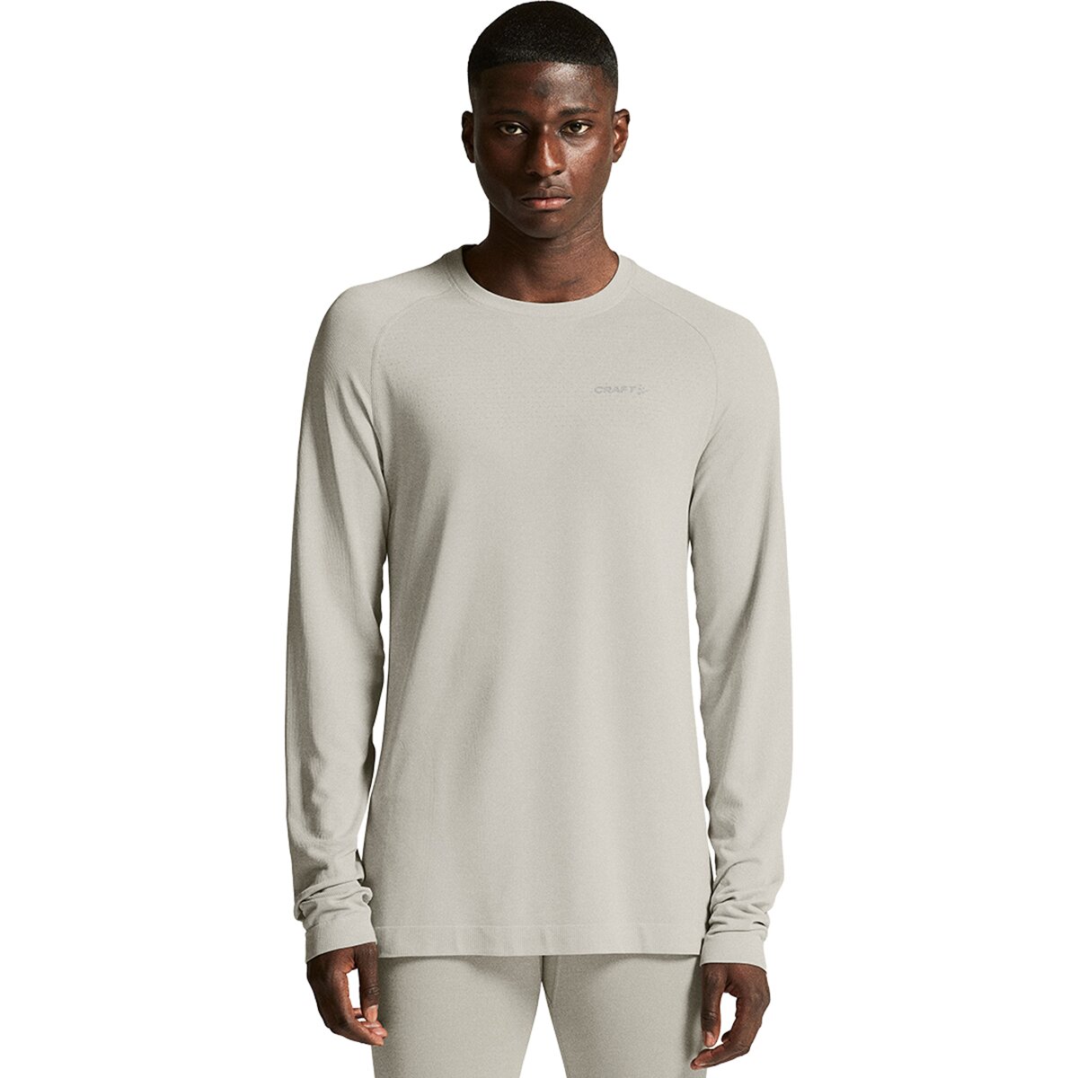 Image of Craft Active Comfort 2 Long-Sleeve Baselayer - Men's Cloud, M