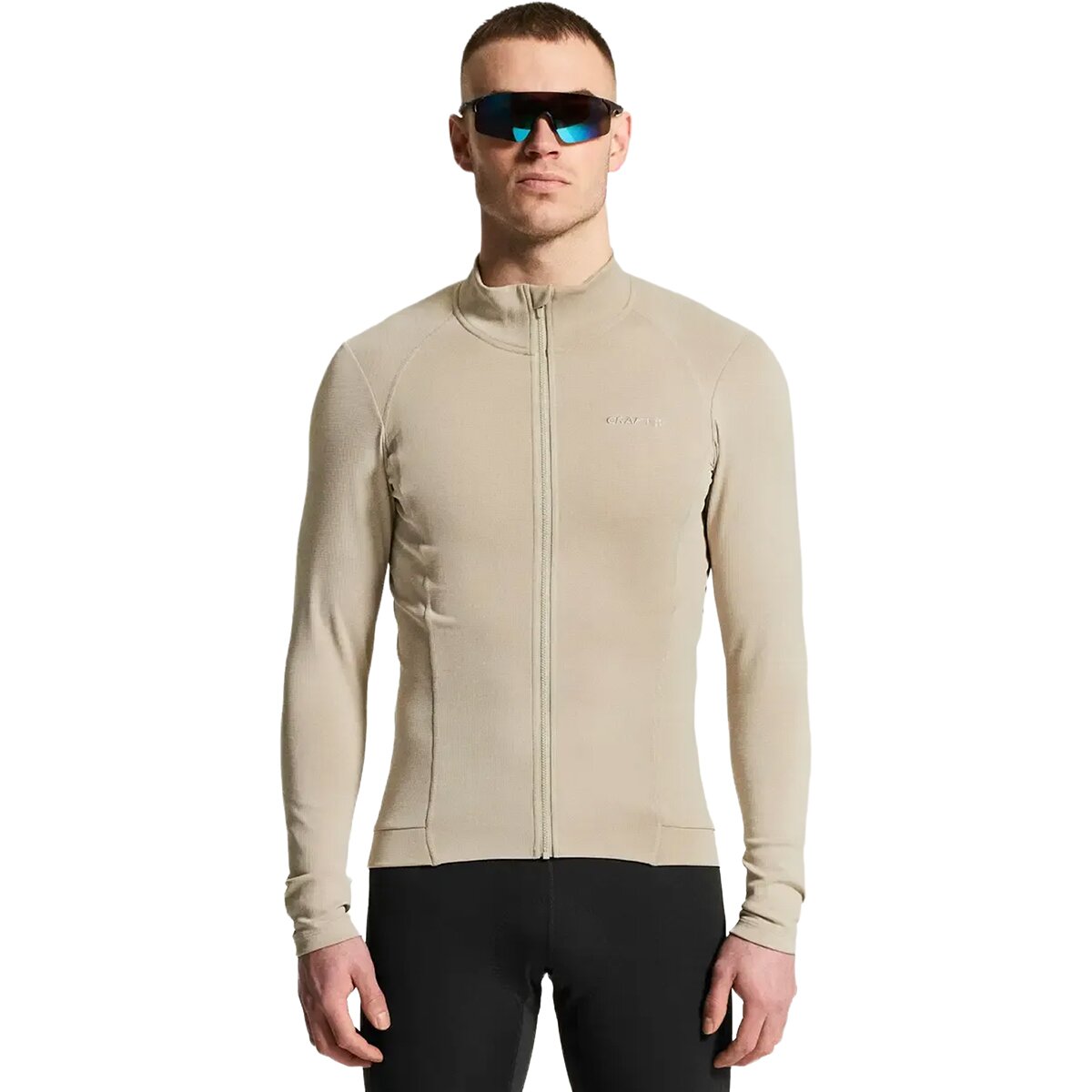 Image of Craft Bike SubZ 2 Long-Sleeve Jersey - Men's Plaster, M
