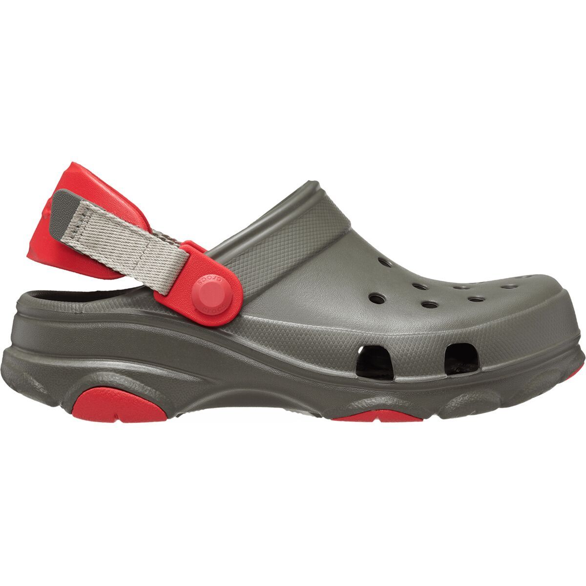 Crocs Classic All-Terrain Clog - Kids' Dusty Olive, 11.0