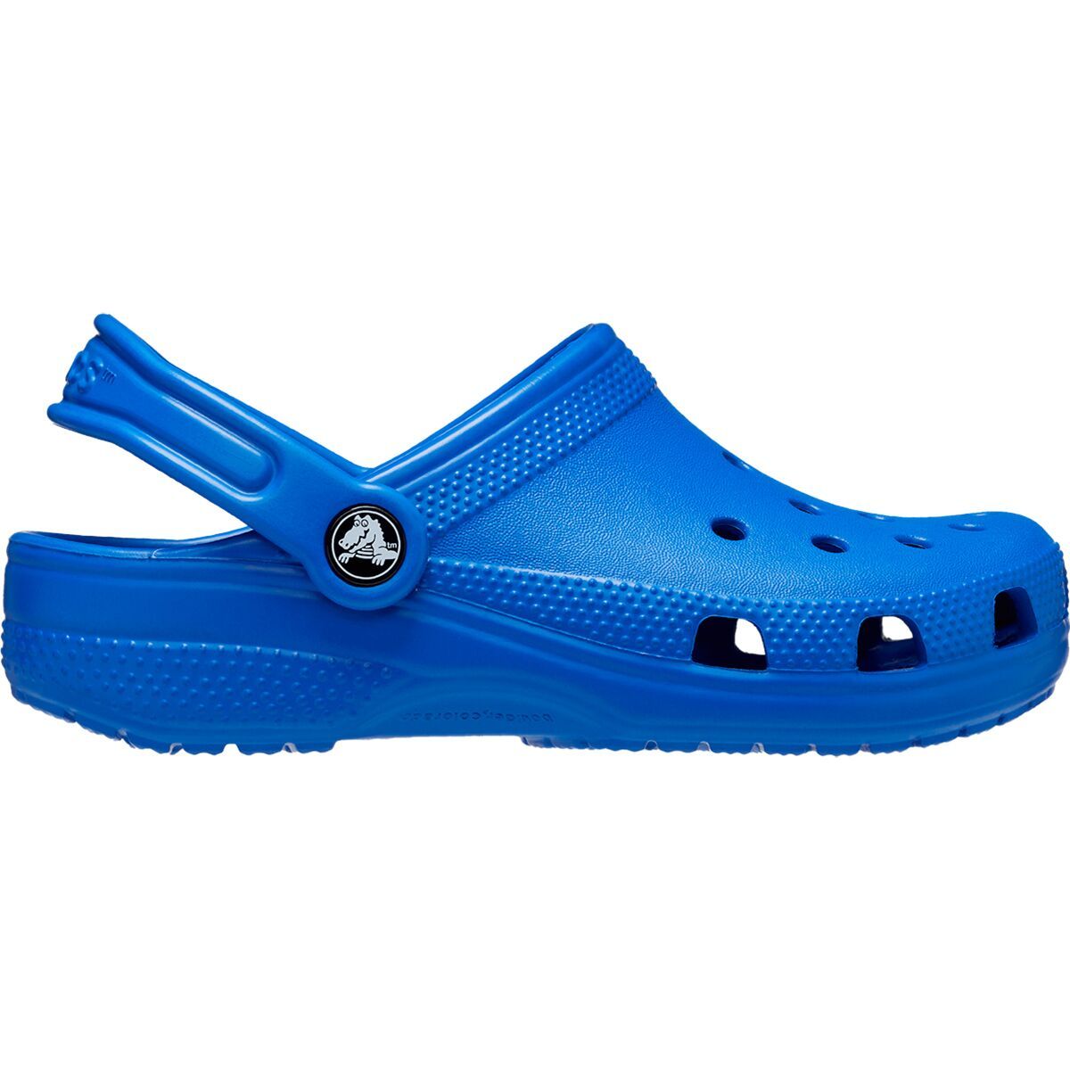 Image of Crocs Classic Clog - Kids' Blue Bolt, 4.0