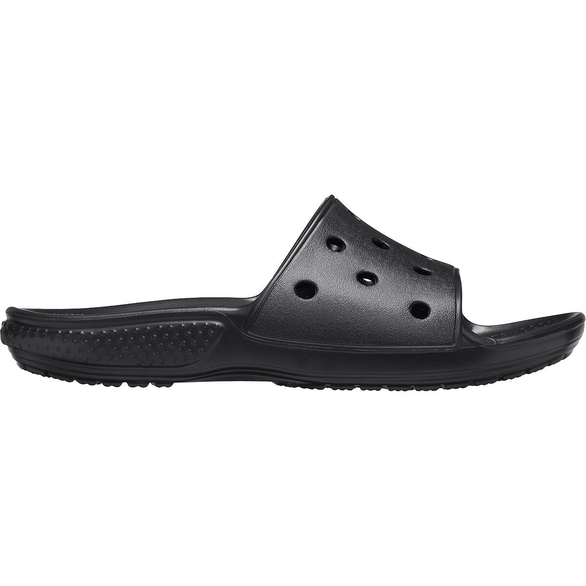 Crocs Classic Slide - Kids' Black, 3.0