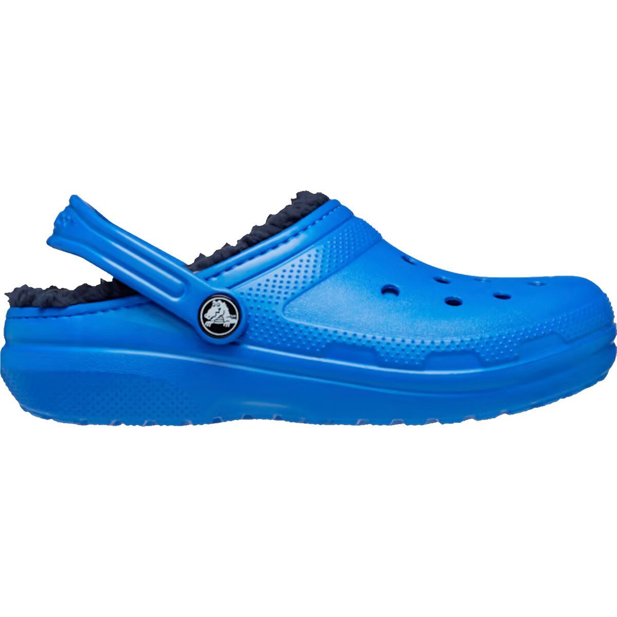 Crocs Classic Lined Clog - Toddlers' Blue Bolt, 5.0