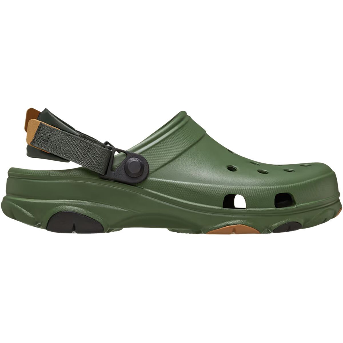 Image of Crocs Classic All-Terrain Clog Army Green, Mens 4.0/Womens 6.0