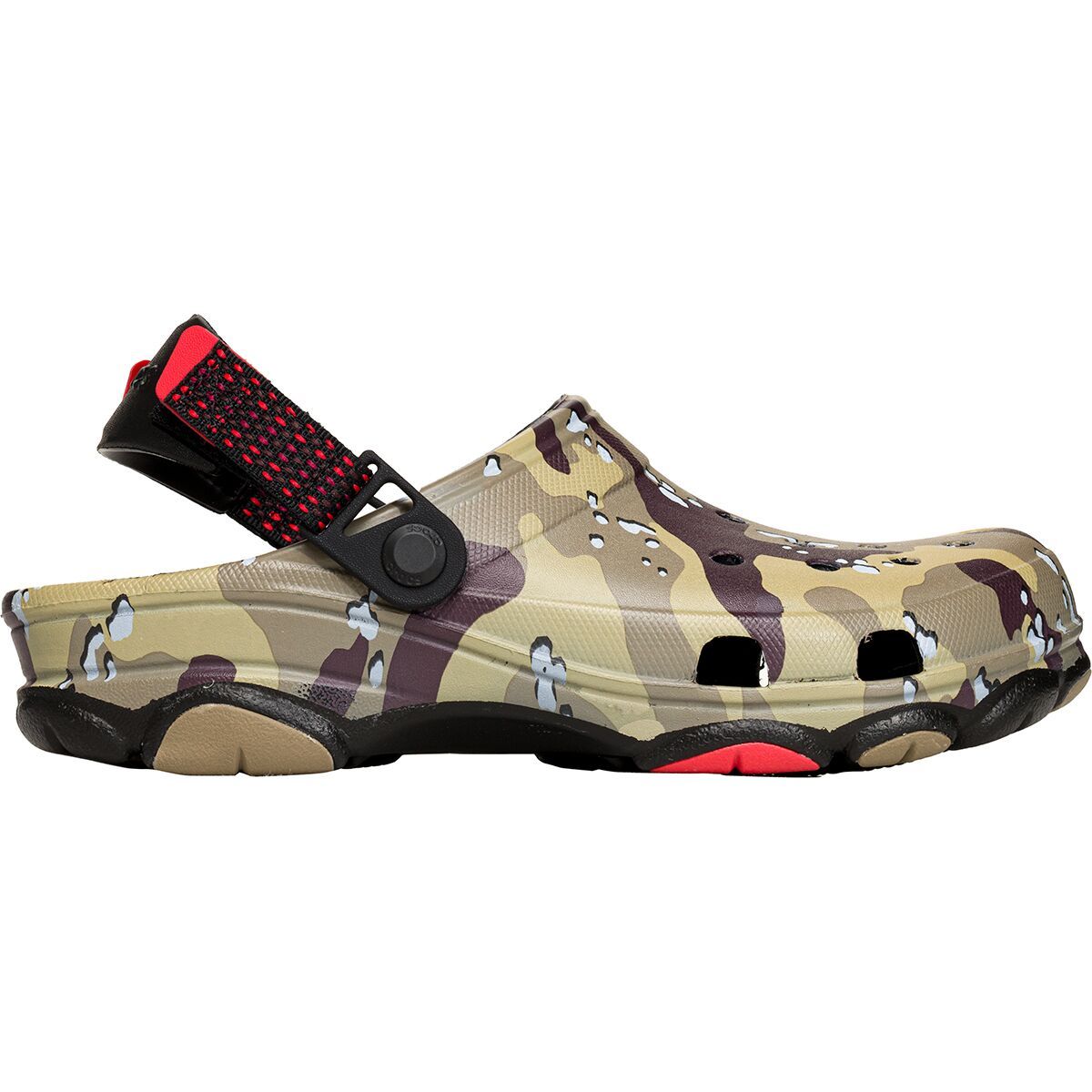 Crocs Classic All-Terrain Clog Brown Desert Camo, Mens 8.0/Womens 10.0