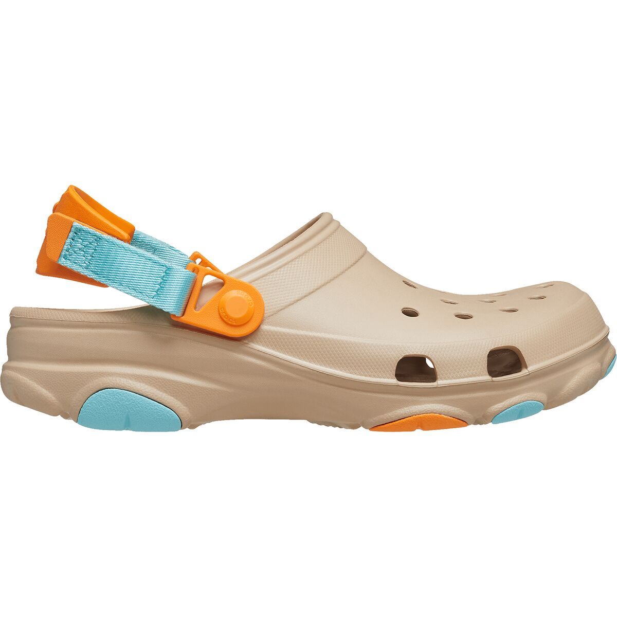 Crocs Classic All-Terrain Clog Chai/Multi, Mens 13.0/ Womens 15.0