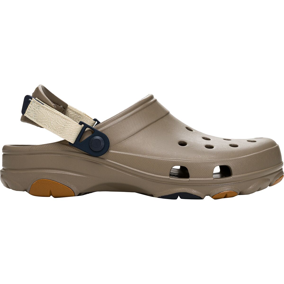 Image of Crocs Classic All-Terrain Clog Khaki/Multi, Mens 5.0/Womens 7.0