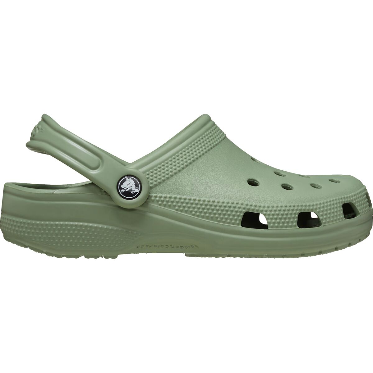 Image of Crocs Classic Clog Moss, Mens 11.0/Womens 13.0