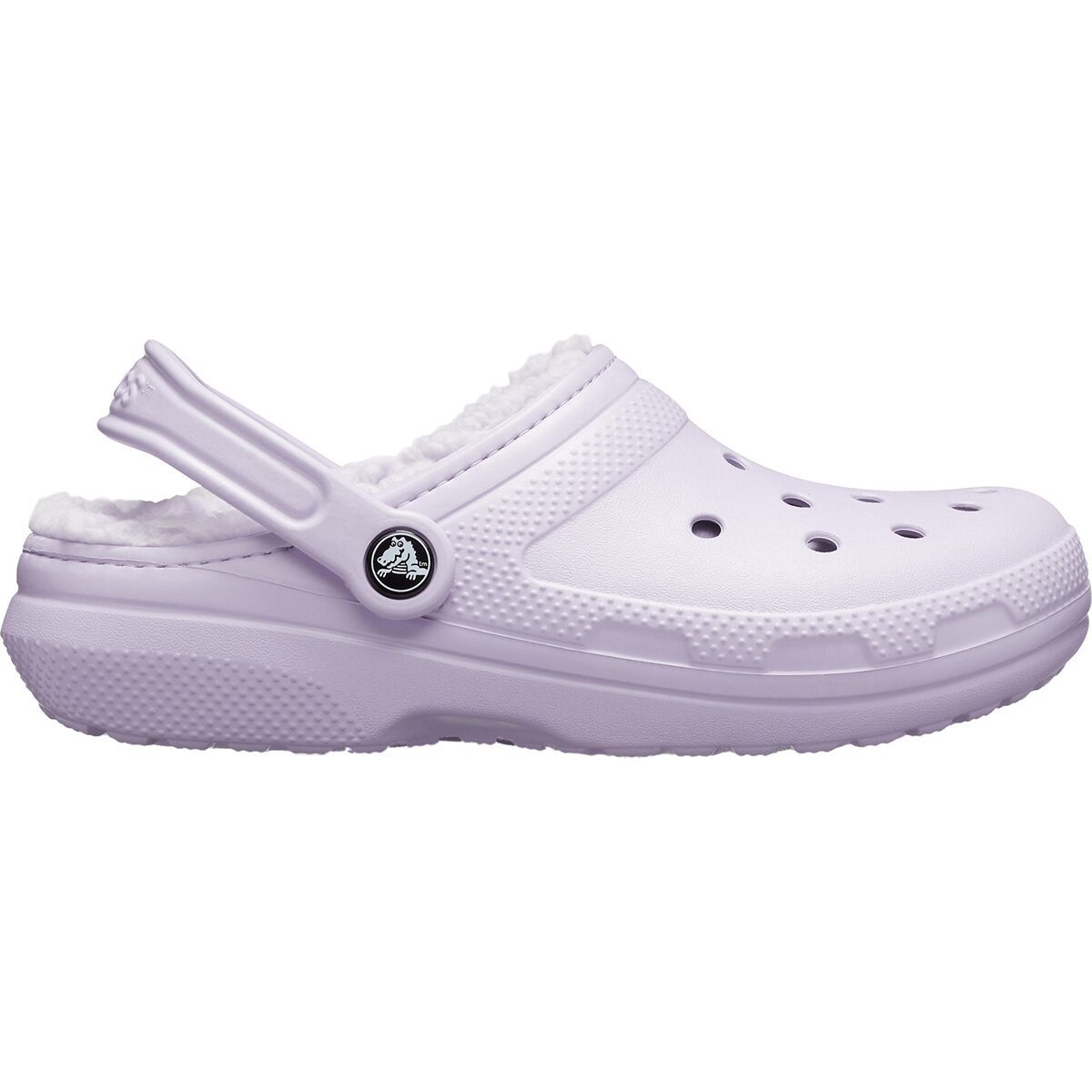Crocs Classic Lined Clog Lavender/Lavender, Mens 8.0/Womens 10.0