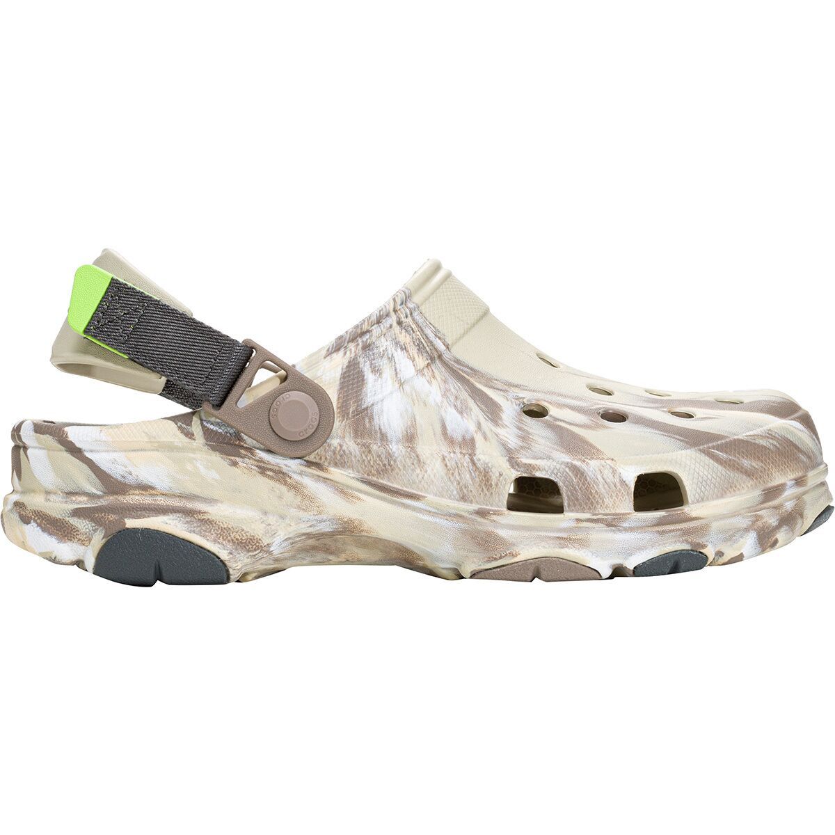 Crocs Classic All-Terrain Clog Bone/Multi, Mens 8.0/Womens 10.0