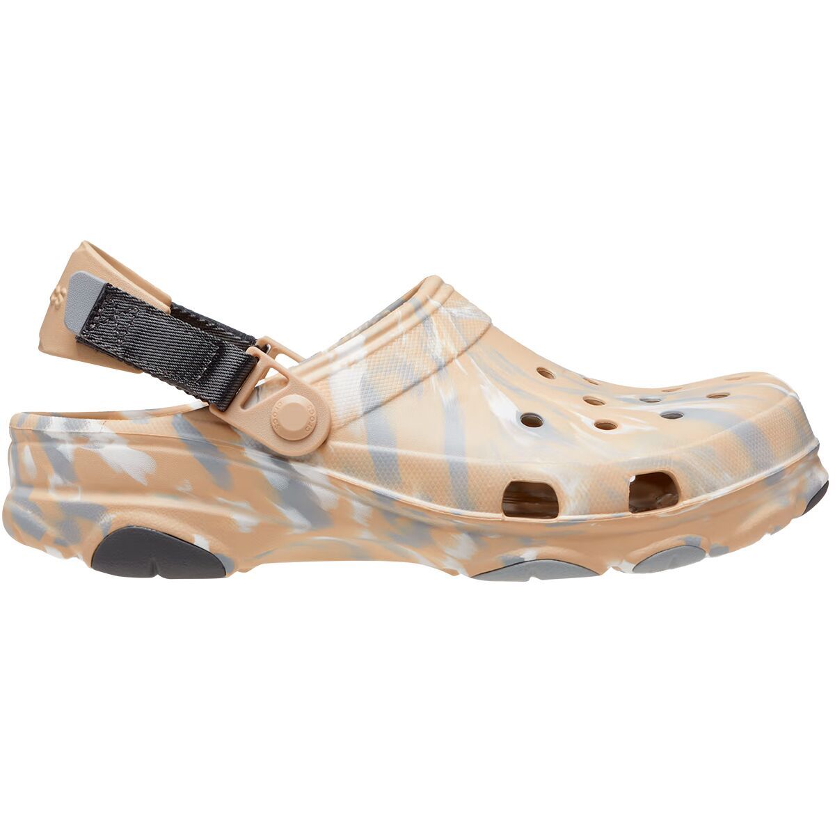 Crocs Classic All-Terrain Clog Chai/Multi, Mens 5.0/Womens 7.0