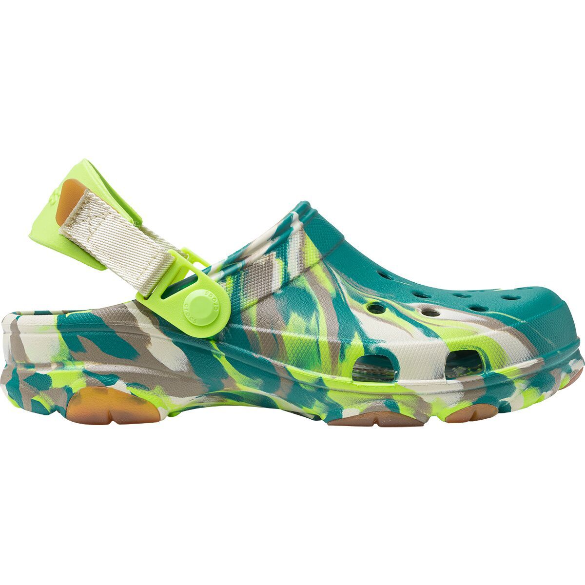 Crocs Classic All-Terrain Clog Limeade/Multi, Mens 10.0/Womens 12.0