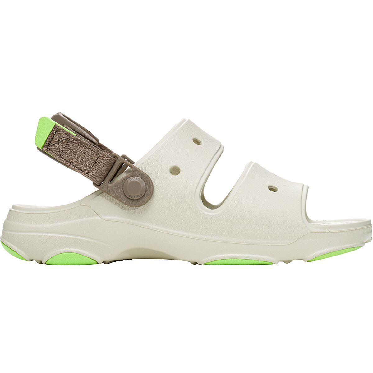Crocs Classic All-Terrain Sandal Bone/Multi, Mens 13.0/Womens 15.0