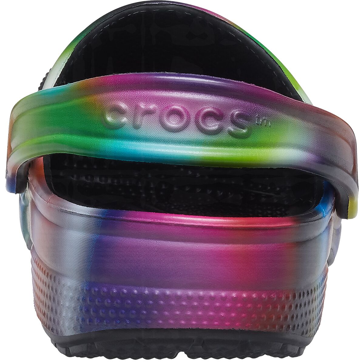Colarized Classic Clogs New-UNISEX CROCS CLASSIC SOLARIZED RAINBOW CLOGS.SIZE 11M  main image 3