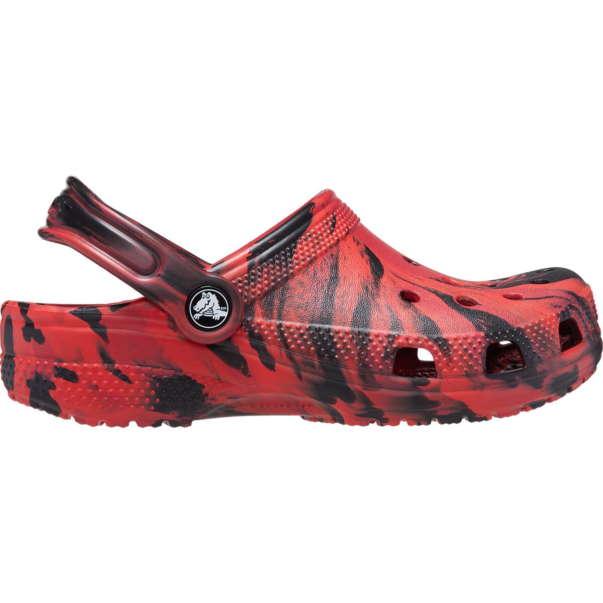 Image of Crocs Classic Marbled Clog - Toddlers' Pepper/Black, 5.0