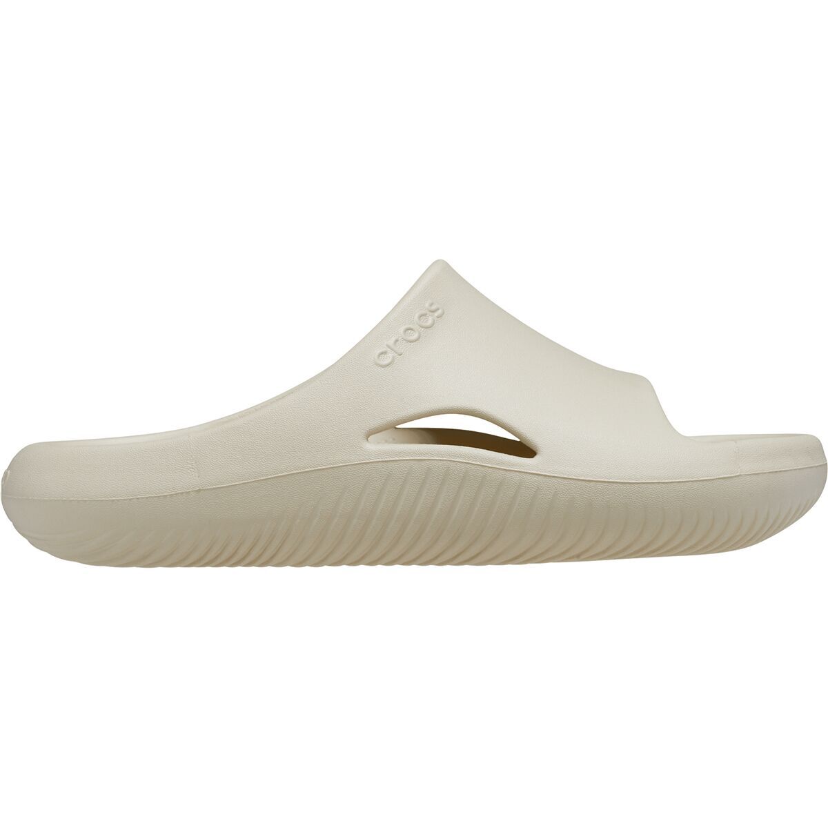 Image of Crocs Mellow Slide Bone, Mens 4.0/Womens 6.0