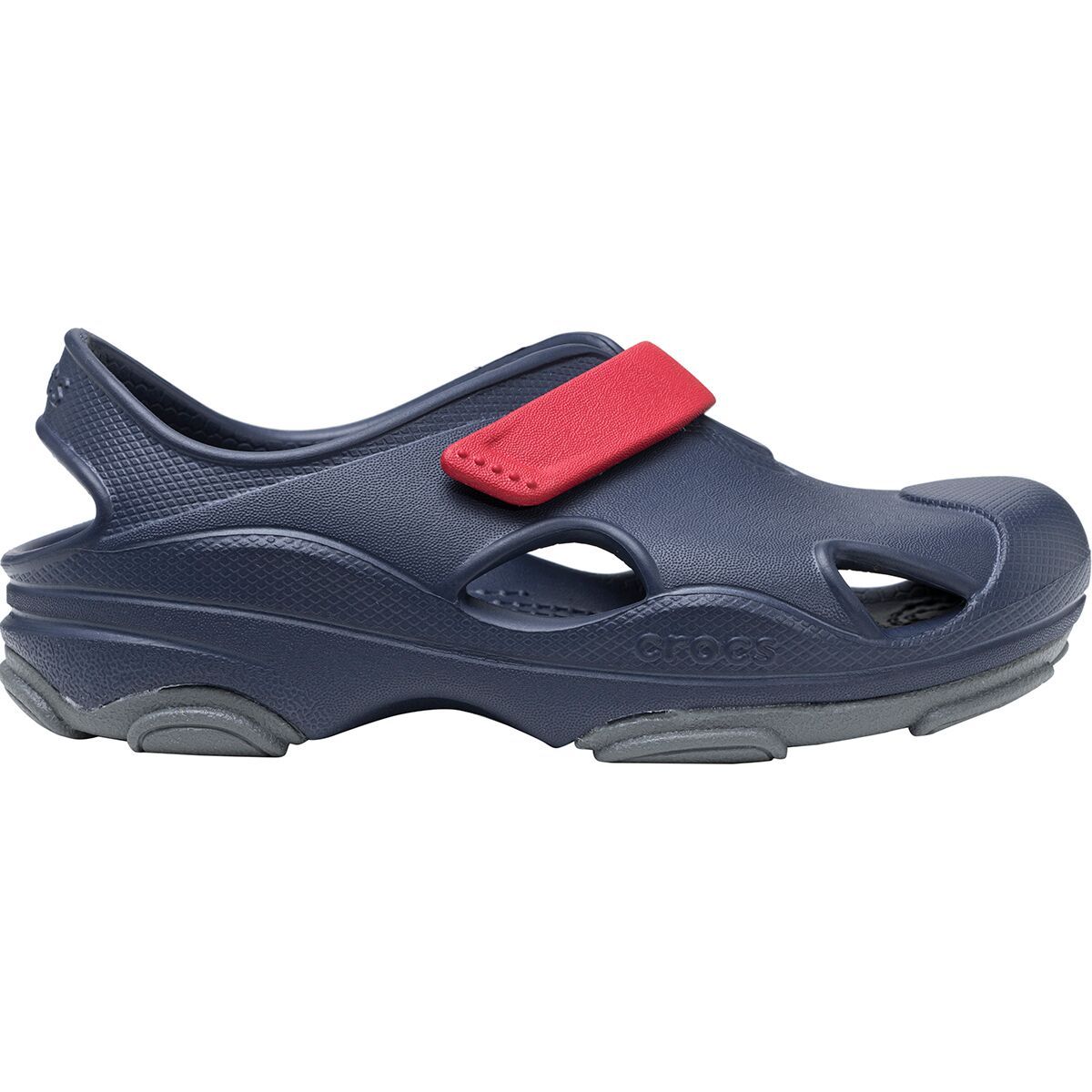 Crocs All Terrain Fisherman - Kids' Navy/Pepper, 4.0