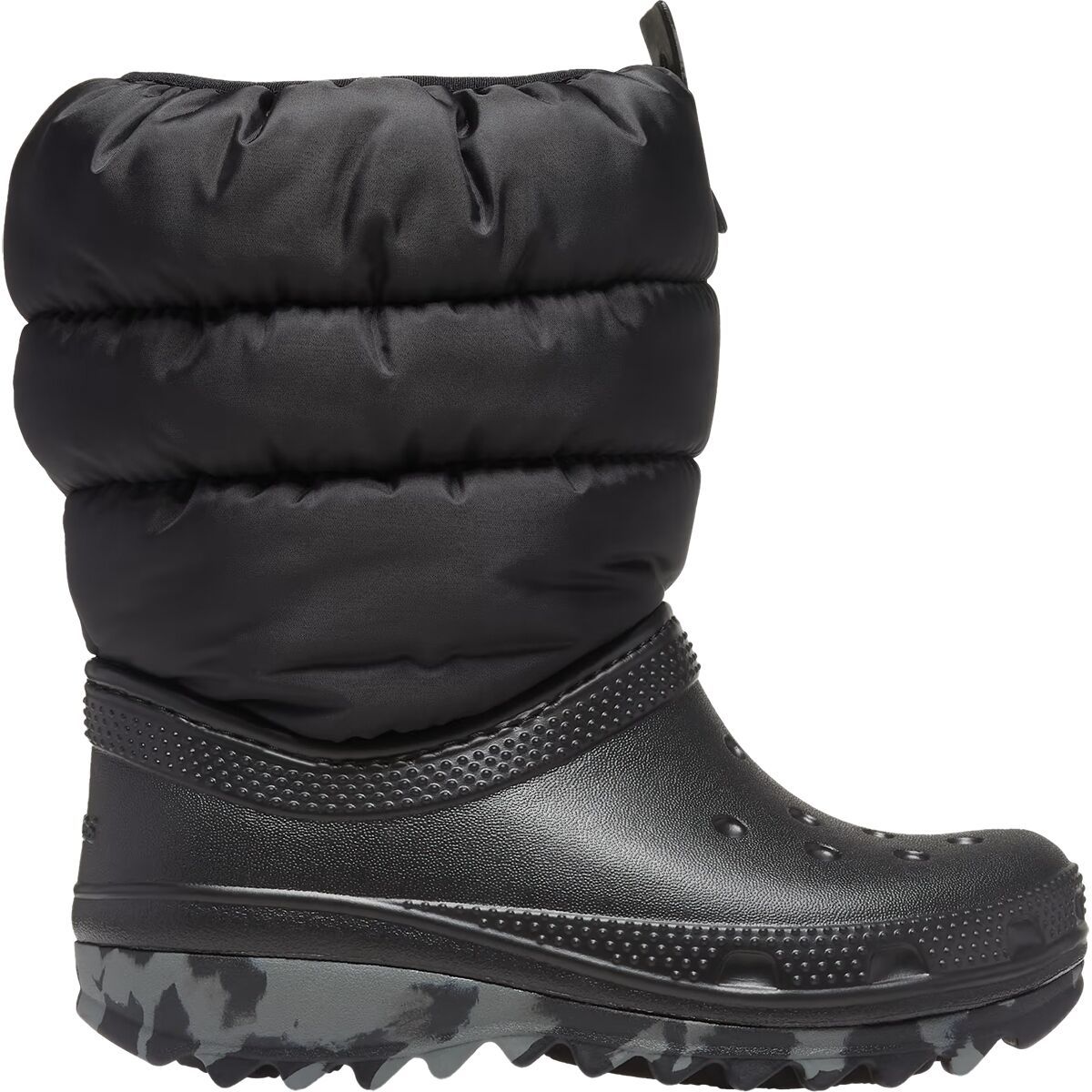 Crocs Classic Neo Puff Boot - Kids' Black, 11.0