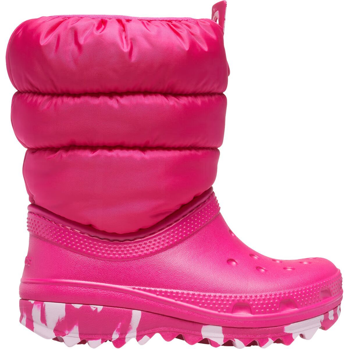 Crocs Classic Neo Puff Boot - Toddlers' Candy Pink, 6.0
