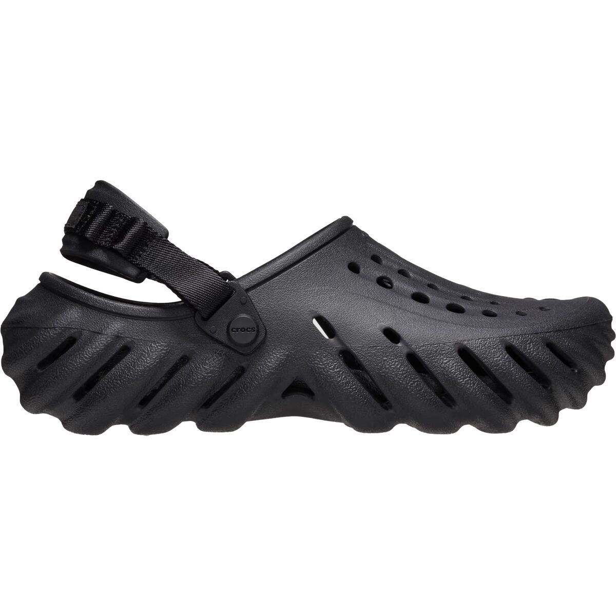 Crocs Echo Clog Black, Mens 6.0/Womens 8.0