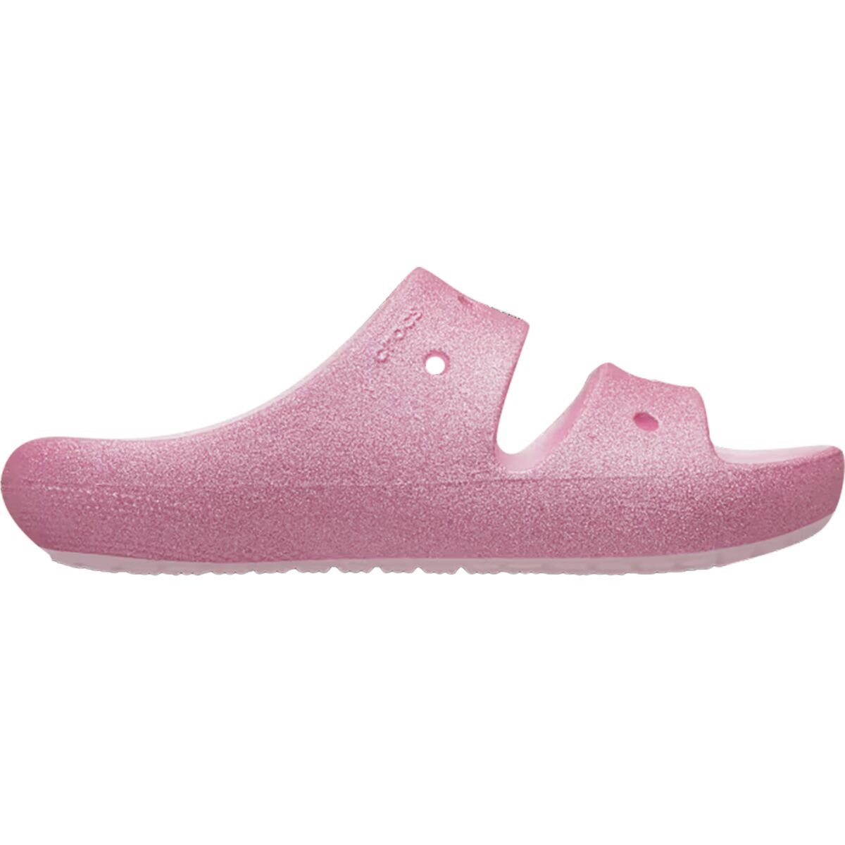 Crocs Classic Sandal 2.0 - Kids' Pink Milk Glitter, 4.0