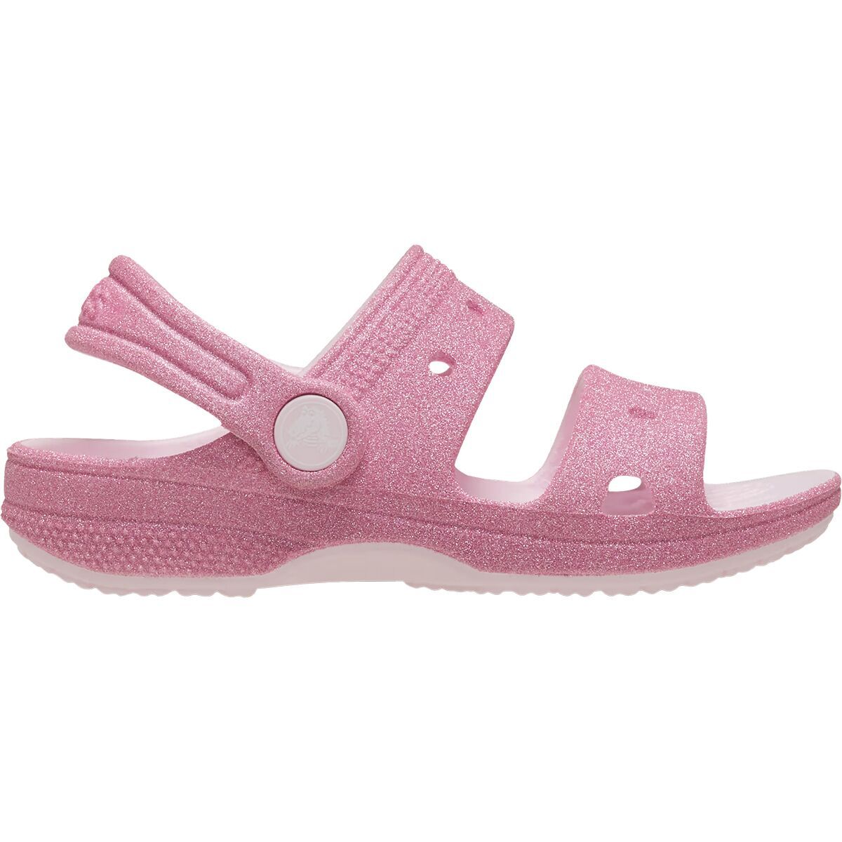 Image of Crocs Classic Sandal 2.0 - Toddlers' Pink Milk Glitter, 10.0