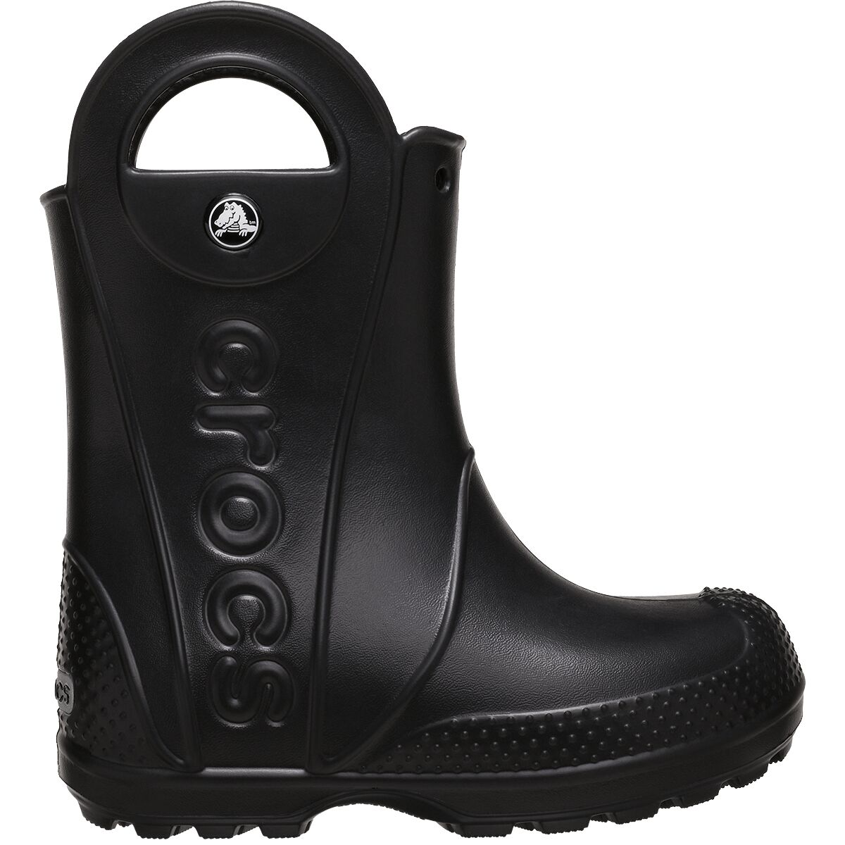Image of Crocs Handle It Rain Boot - Kids' Black, 2.0