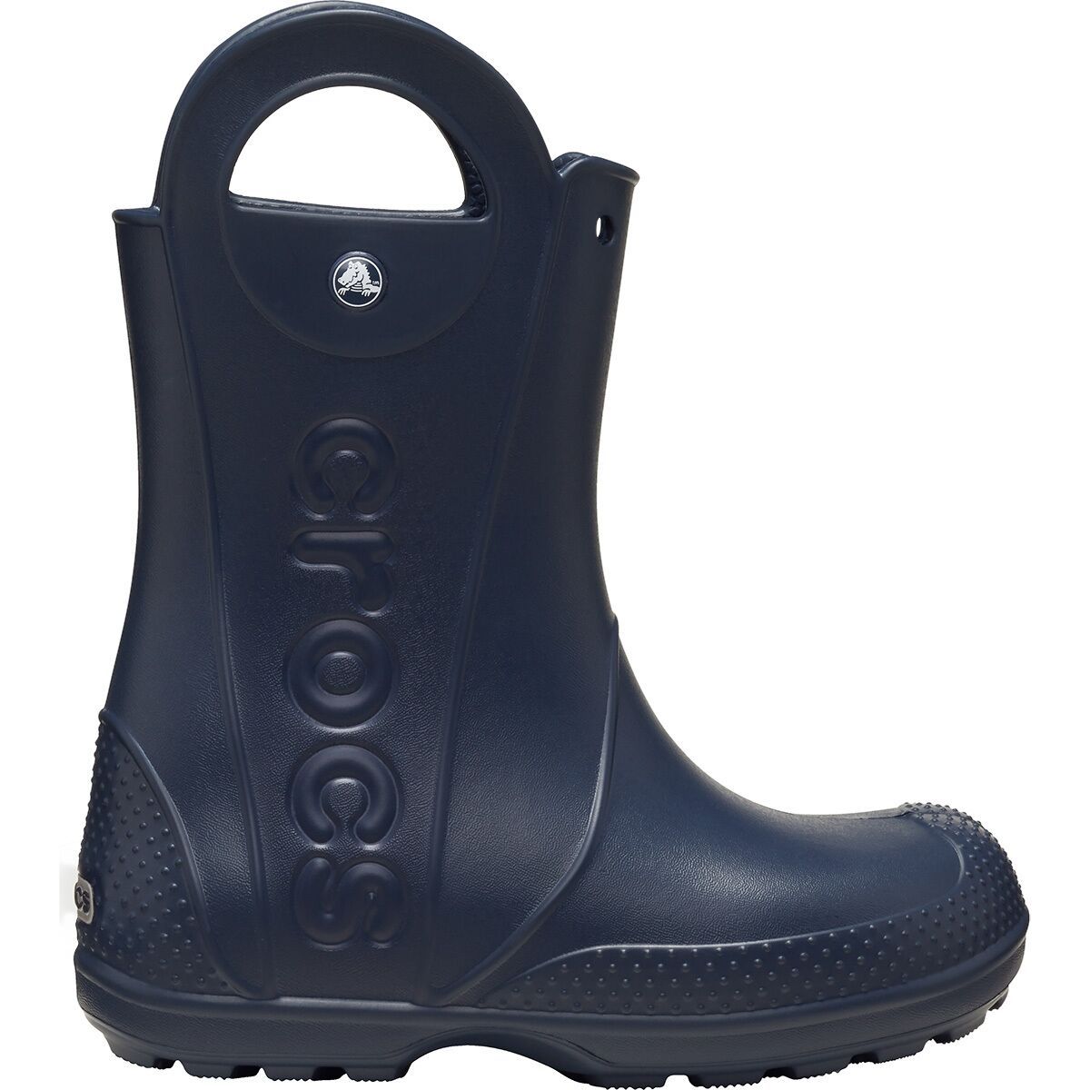 Image of Crocs Handle It Rain Boot - Kids' Navy, 6.0
