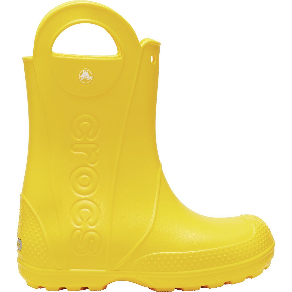 Image of Crocs Handle It Rain Boot - Kids' Yellow, 1.0