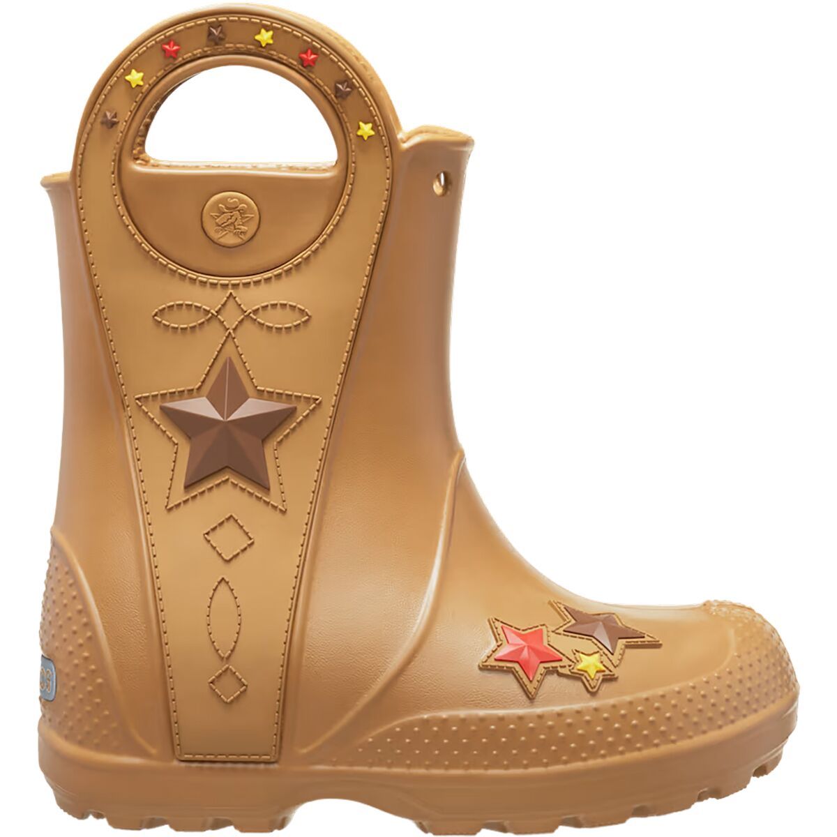 Image of Crocs Handle It Rain Boot - Toddlers' Umber/Western, 8.0