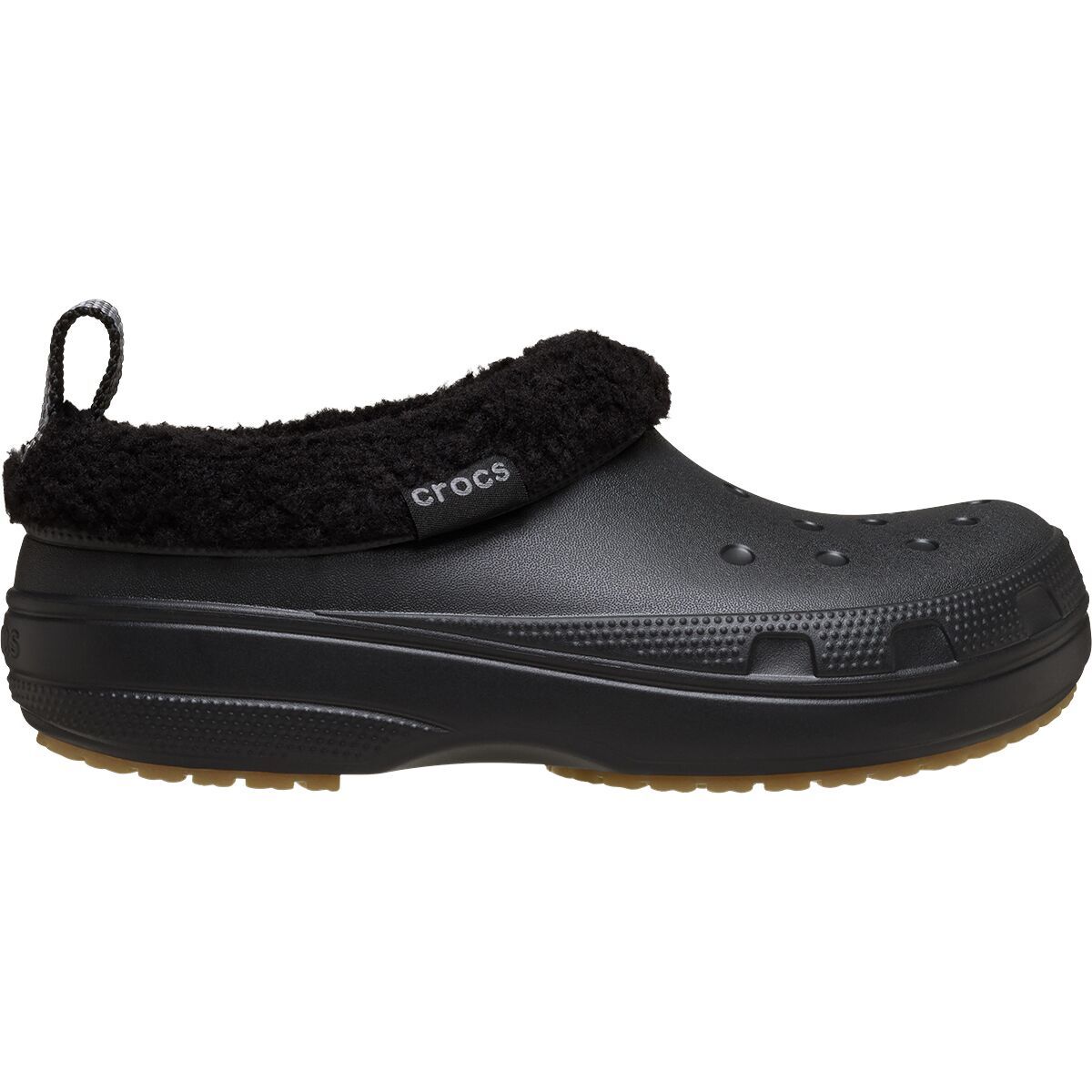 Crocs Classic Lined Shorty Clog Black