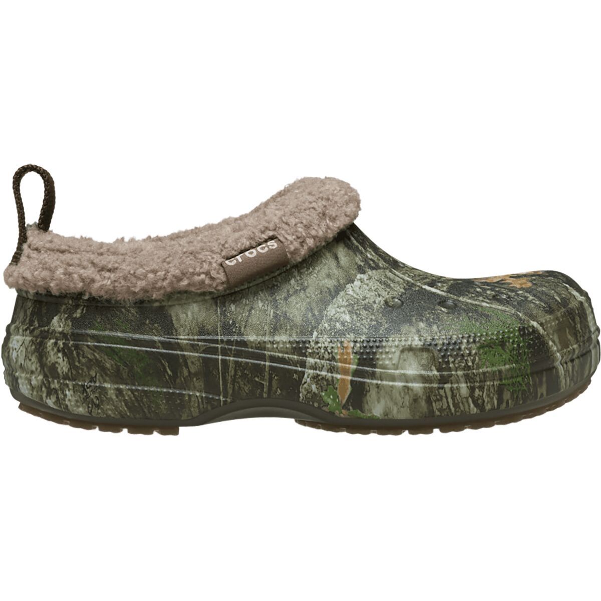 Image of Crocs Realtree APX Classic Lined Shorty Clog Multi, Mens 9.0/Womens 11.0