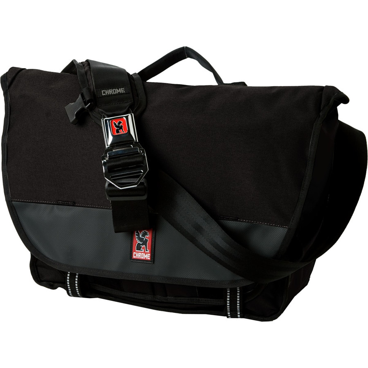 Chrome - Mini Metro Messenger Bag Black