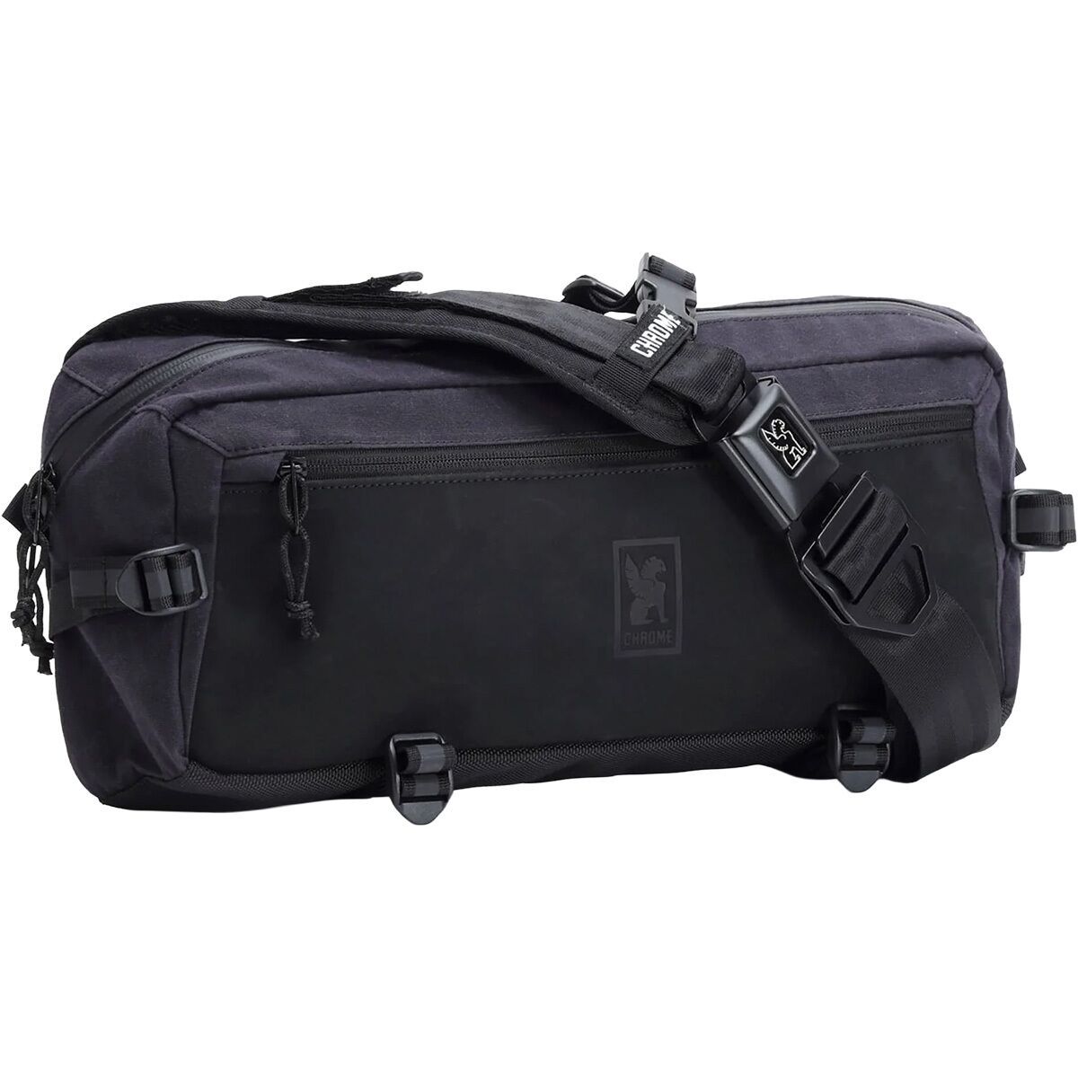 Image of Chrome Kadet Sling Black Canvas Leather, One Size