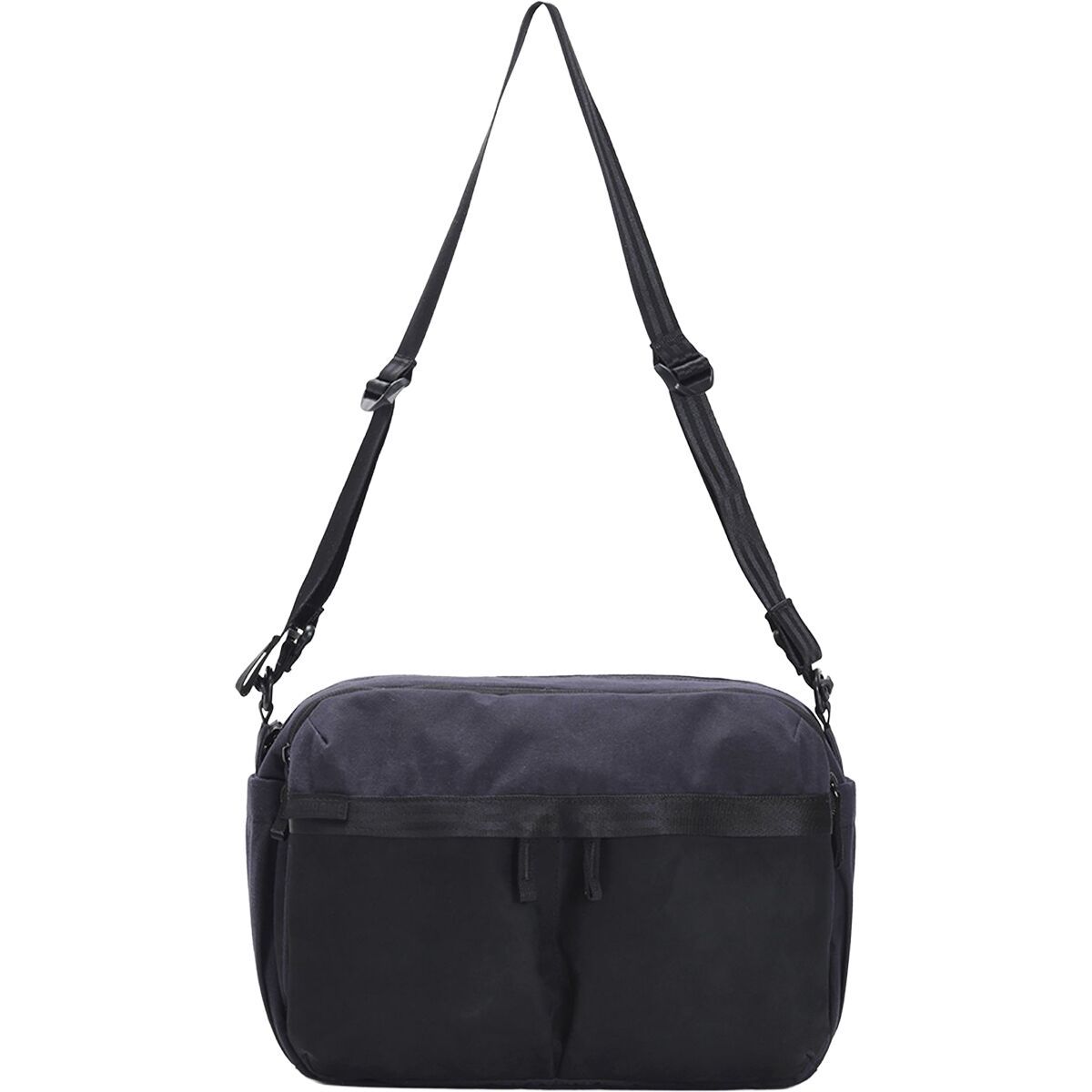 Image of Chrome Pac 3L Shoulder Pouch Black Canvas Leather, 3L